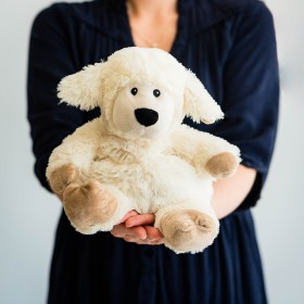 bouillotte mouton beige clair